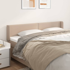 vidaXL cappuccino műbőr szárnyas fejtámla 203x16x78/88 cm ágy és ágykellék