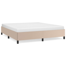vidaXL cappuccino színű műbőr ágykeret 180x200 cm (347268) ágy és ágykellék