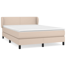 vidaXL cappuccino színű műbőr rugós ágy matraccal 140 x 200 cm (3127198) ágy és ágykellék
