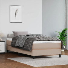 vidaXL cappuccino színű műbőr rugós ágykeret 80 x 200 cm ágy és ágykellék