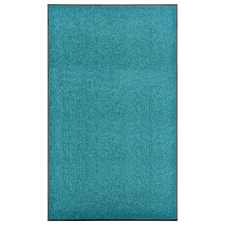vidaXL ciánkék kimosható lábtörlő 90 x 150 cm lakástextília