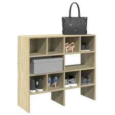 vidaXL cipőtartók 2 db egymásba rakható Sonoma tölgy 89,5x30x40 cm bútor