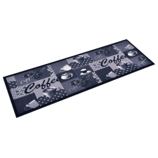 vidaXL "Coffee blue" mintájú mosható konyhaszőnyeg 60 x 180 cm (315968) lakástextília