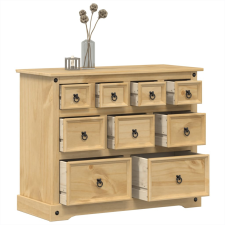 vidaXL Corona tömör fenyőfa komód 103x46x83 cm bútor