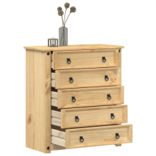 vidaXL Corona tömör fenyőfa komód 80x40x89 cm bútor