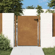 vidaXL corten acél kerti kapu 105 x 130 cm kerti bútor