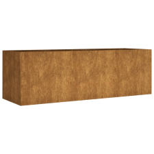 vidaXL corten acél kerti magaságyás 120 x 40 x 40 cm (824520) kerti tárolás