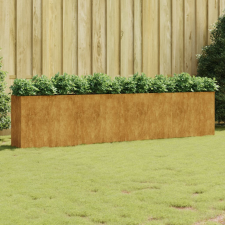 vidaXL corten acél kerti magaságyás 360x40x80 cm kerti tárolás