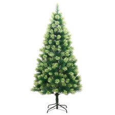 vidaXL csuklópántos műkarácsonyfa állvánnyal 240 cm (356740) műfenyő