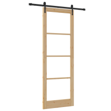 vidaXL Csúszó Ajtó Alátétekkel "ORKDAL" 83x232 cm (3332449) nyílászáró