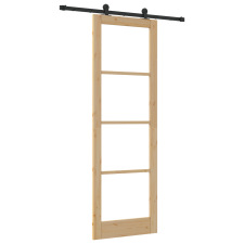 vidaXL Csúszó Ajtó Felszerelési Készlettel 'ORKDAL'78x232 cm (3332107) nyílászáró