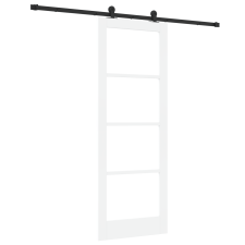 vidaXL Csúszó Ajtó Hardver Készlet "ORKDAL" Fehér 78x211 cm (3332134) nyílászáró