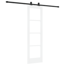 vidaXL Csúszó Ajtó Hardver Készlettel "ORKDAL" Fehér 61x198.5 cm (3332126) nyílászáró