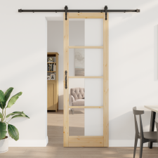 vidaXL Csúszó Ajtó Kiegészítő Szettel "ORKDAL" 78x232 cm nyílászáró