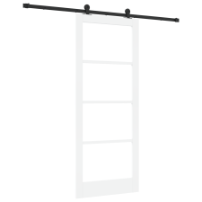 vidaXL Csúszó Ajtó Tartozékokkal "ORKDAL" Fehér 86x211 cm (3332146) építőanyag