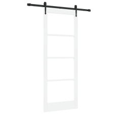 vidaXL csúszóajtó szerelvény készlettel "ORKDAL" Fehér 83x211 cm (3332448) nyílászáró