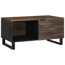 vidaXL Dohányzóasztal 80x50x40 cm Tömör fa Mangó & Mérnöki fa (4018012) bútor