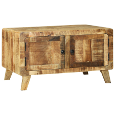 vidaXL Dohányzóasztal 80x54x45 cm Tömör fa Durva mangó bútor