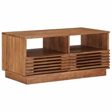 vidaXL Dohányzóasztal fiókkal Természetes 85 x 45,5 x 40 cm bútor