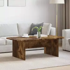  vidaXL Dohányzóasztal Füstölt tölgy 93 x 53 x 33 cm Faanyag bútor