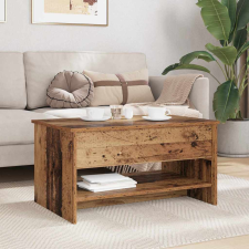 vidaXL Dohányzóasztal Régi fa 80 x 50.5 x 41.5 cm Faanyag bútor