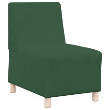 vidaXL dzsungel zöld kordbársony szövet kanapéfotel 55 cm (4108500) bútor