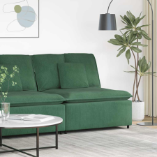 vidaXL dzsungel zöld moduláris kanapé középső modul párnákkal 100 cm bútor