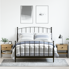 vidaXL Éjjeli asztalok 2 db Kézműves tölgy 40x42x45 cm MDF bútor