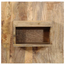 vidaXL Éjjeli szekrény 50x27x50 cm tömör durva fa mangó (4017522) bútor