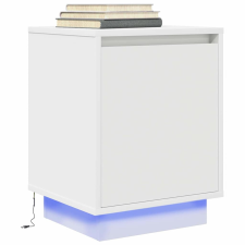 vidaXL éjjeliszekrény LED világítással Fehér 38x34x50 cm 38x34x50 cm bútor