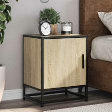 vidaXL éjjeliszekrény Sonoma tölgy 40x31x50 cm Gépi fa és fém bútor