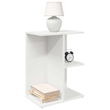 vidaXL éjjeliszekrények 2 db fehér 46,5x29x61 cm gépelt fa bútor