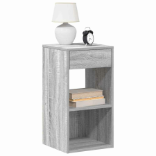 vidaXL éjjeliszekrények fiókos 2 db szürke sonoma 35x34x66,5 cm bútor