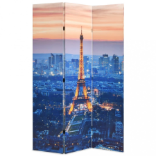vidaXL éjszakai Párizs mintás paraván 120 x 170 cm bútor