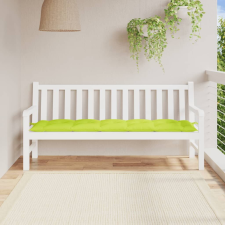 vidaXL élénkzöld oxford szövet kerti padpárna 180 x 50 x 7 cm kerti bútor
