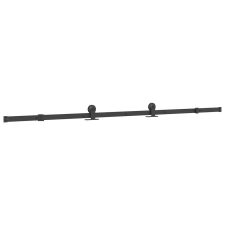 vidaXL ESG üveg és alumínium tolóajtó fémszerelvény-szettel 76x205 cm (3332864) nyílászáró