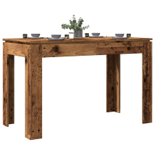 vidaXL Étkezőasztal régi fa 120x60x76 cm műszaki fa bútor