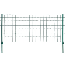 vidaXL Euro Fence zöld acélkerítés 20 x 1,2 m kerti bútor