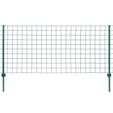 vidaXL Euro Fence zöld acélkerítés 20 x 1,5 m kerti bútor