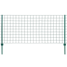 vidaXL Euro Fence zöld acélkerítés 20 x 1 m kerti bútor