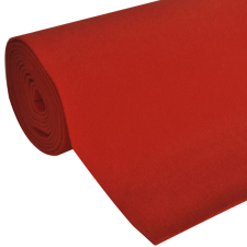 vidaXL extra erős 400 g/m2 Piros Szőnyeg 1 x 20 m (241281) lakástextília