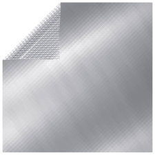vidaXL Ezüst polietilén medencetakaró 260 x 160 cm medence kiegészítő