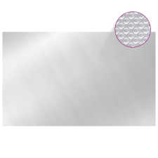 vidaXL ezüst polietilén medencetakaró 260 x 160 cm (93092) medence kiegészítő