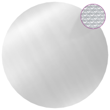 vidaXL ezüst polietilén medencetakaró 549 cm (93091) medence kiegészítő