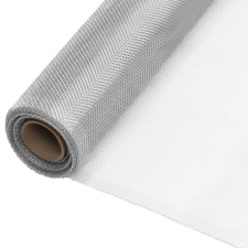 vidaXL ezüstszínű alumíniumháló 112 x 1000 cm kerti bútor