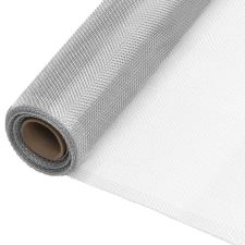 vidaXL ezüstszínű alumíniumháló 80 x 1000 cm kerti bútor