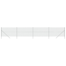 vidaXL ezüstszínű drótkerítés 1,4 x 10 m (154003) építőanyag