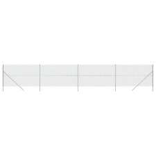 vidaXL ezüstszínű drótkerítés 1,8 x 10 m (154005) építőanyag