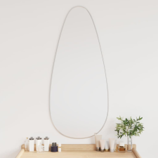 vidaXL ezüstszínű falitükör 100x45 cm bútor