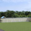 vidaXL ezüstszínű horganyzott acél kutyakennel tetővel 14x2x2,5 m